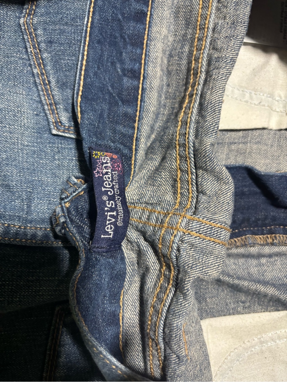 Levi's Light Blue Denim Mini Skirt - Picture 6 of 6